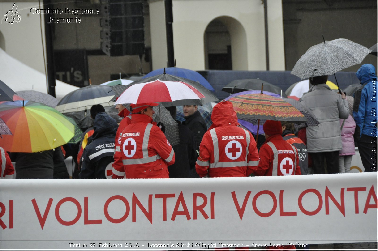 Torino 27 Febbraio 2016 - Decennale Giochi Olimpici Invernali - Croce Rossa Italiana- Comitato Regionale del Piemonte