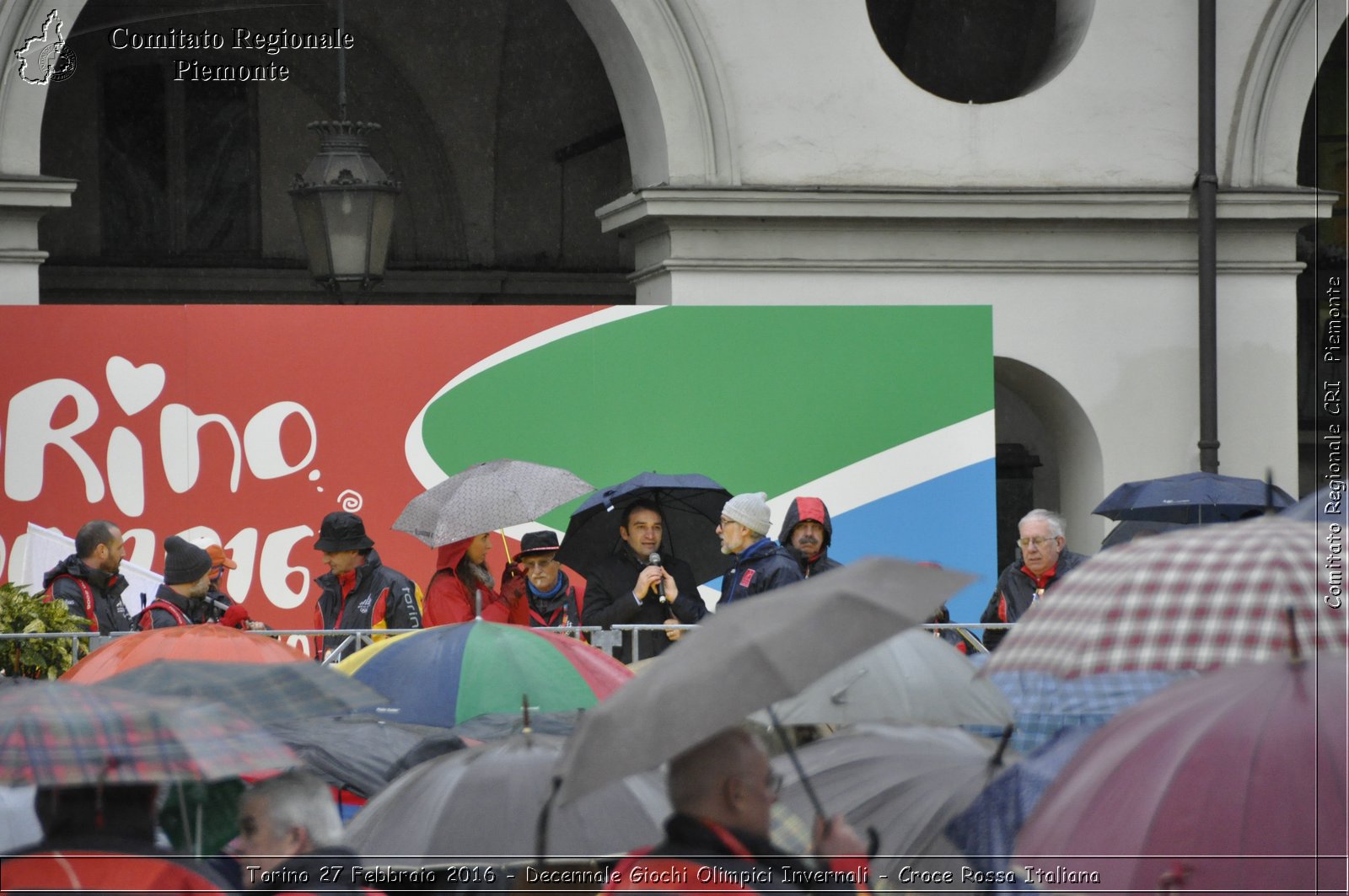 Torino 27 Febbraio 2016 - Decennale Giochi Olimpici Invernali - Croce Rossa Italiana- Comitato Regionale del Piemonte