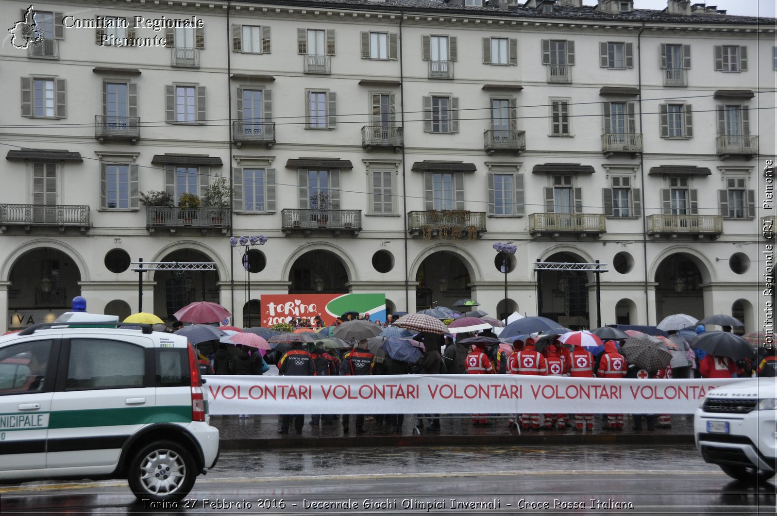 Torino 27 Febbraio 2016 - Decennale Giochi Olimpici Invernali - Croce Rossa Italiana- Comitato Regionale del Piemonte