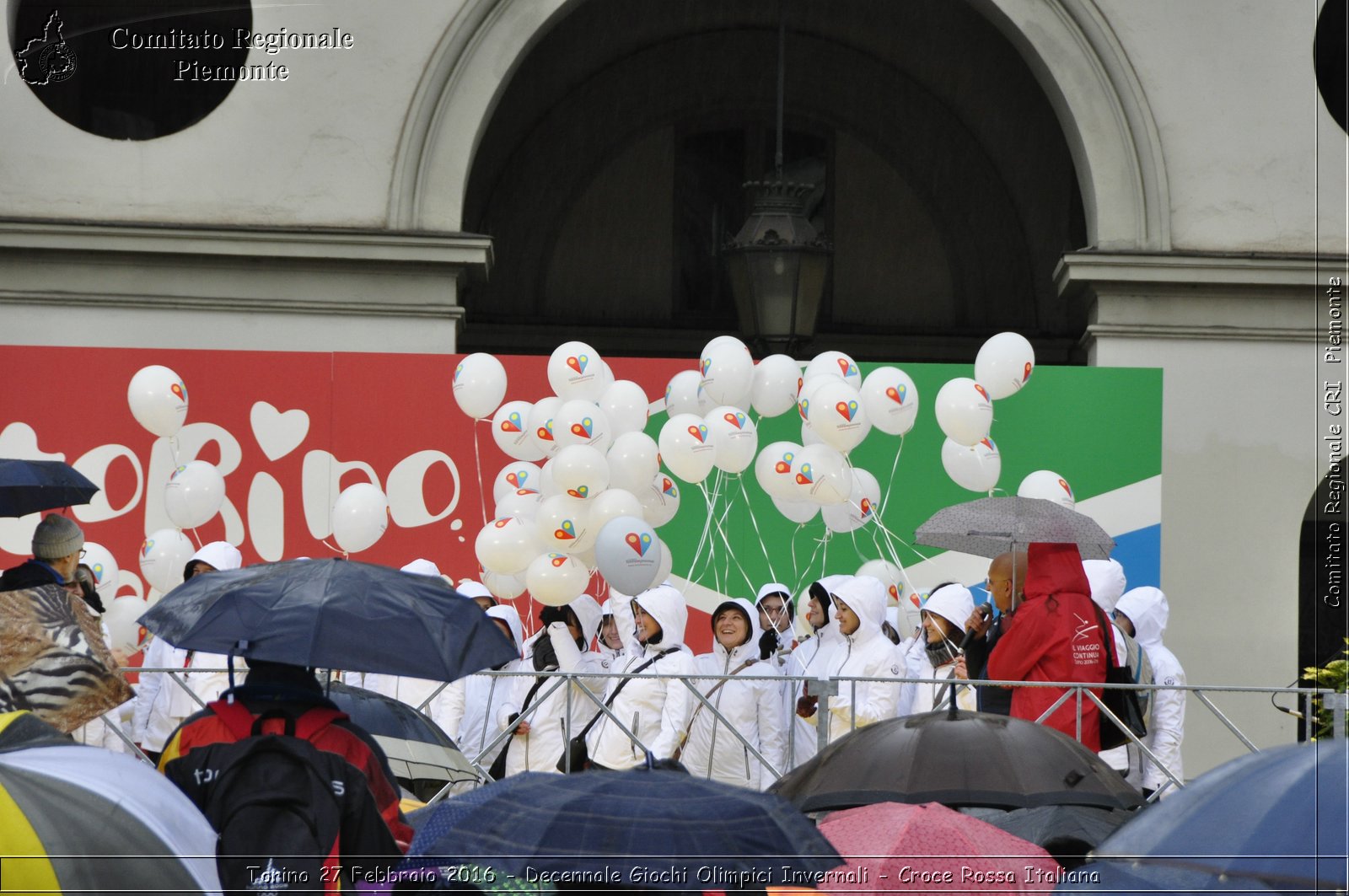 Torino 27 Febbraio 2016 - Decennale Giochi Olimpici Invernali - Croce Rossa Italiana- Comitato Regionale del Piemonte