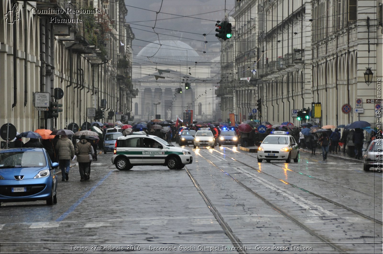 Torino 27 Febbraio 2016 - Decennale Giochi Olimpici Invernali - Croce Rossa Italiana- Comitato Regionale del Piemonte