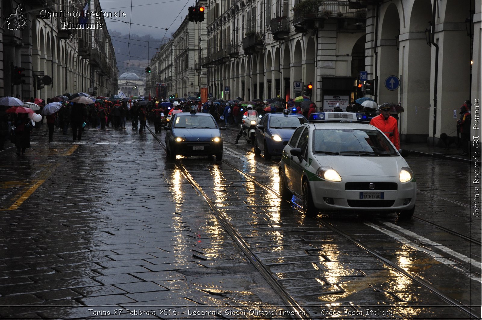 Torino 27 Febbraio 2016 - Decennale Giochi Olimpici Invernali - Croce Rossa Italiana- Comitato Regionale del Piemonte