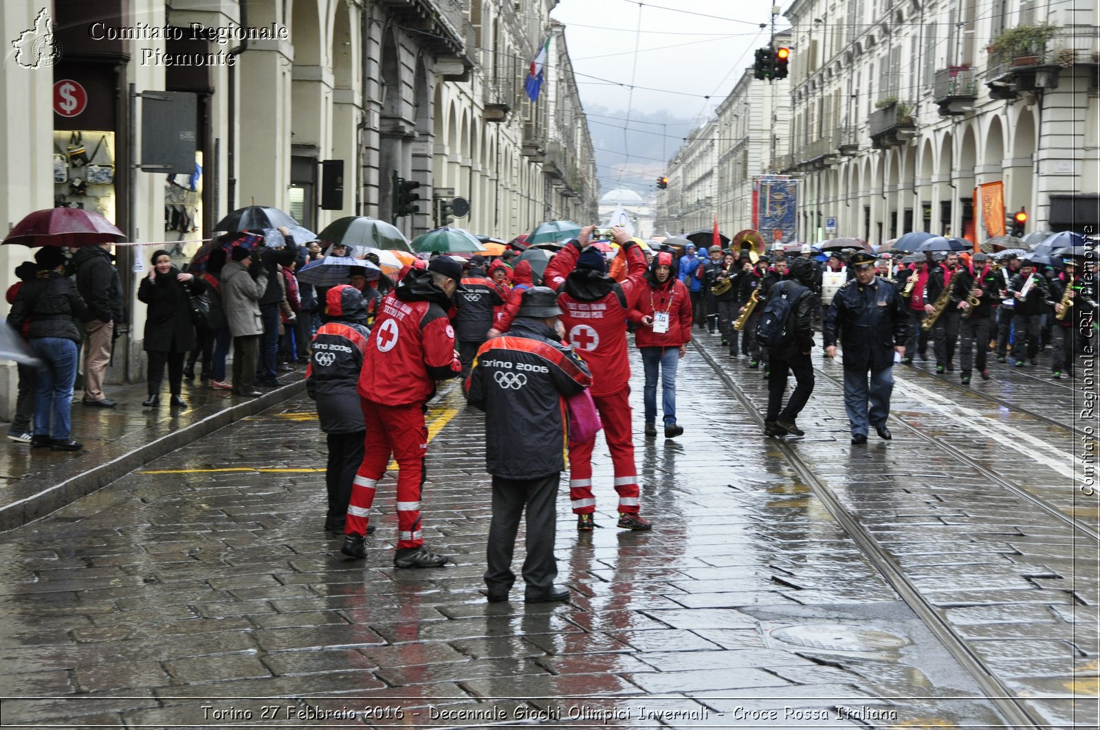 Torino 27 Febbraio 2016 - Decennale Giochi Olimpici Invernali - Croce Rossa Italiana- Comitato Regionale del Piemonte