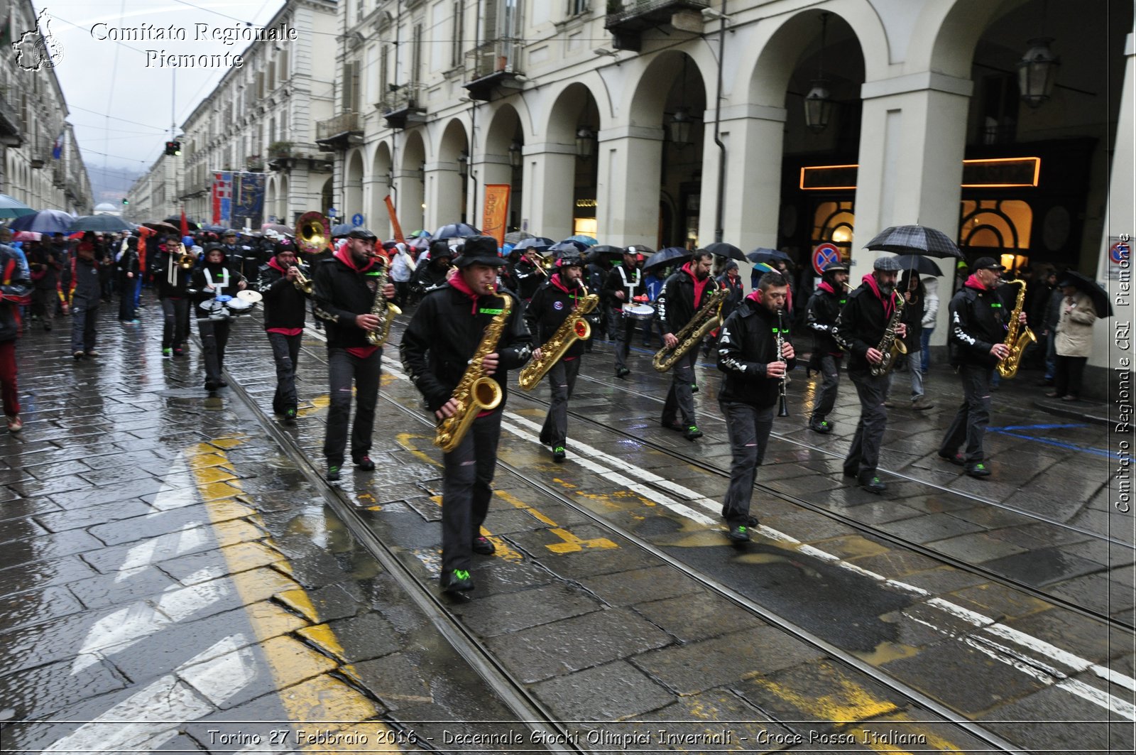 Torino 27 Febbraio 2016 - Decennale Giochi Olimpici Invernali - Croce Rossa Italiana- Comitato Regionale del Piemonte