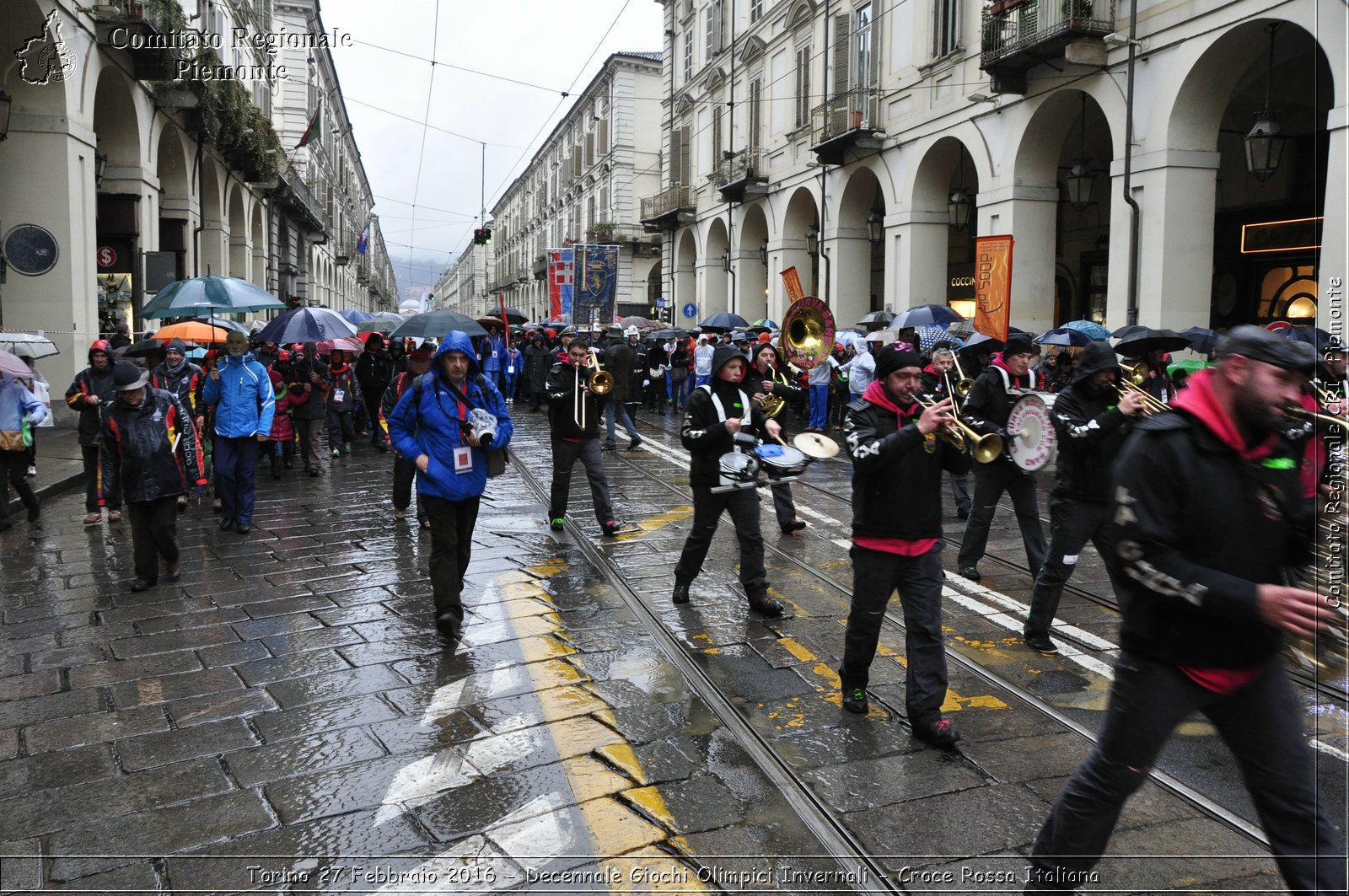 Torino 27 Febbraio 2016 - Decennale Giochi Olimpici Invernali - Croce Rossa Italiana- Comitato Regionale del Piemonte