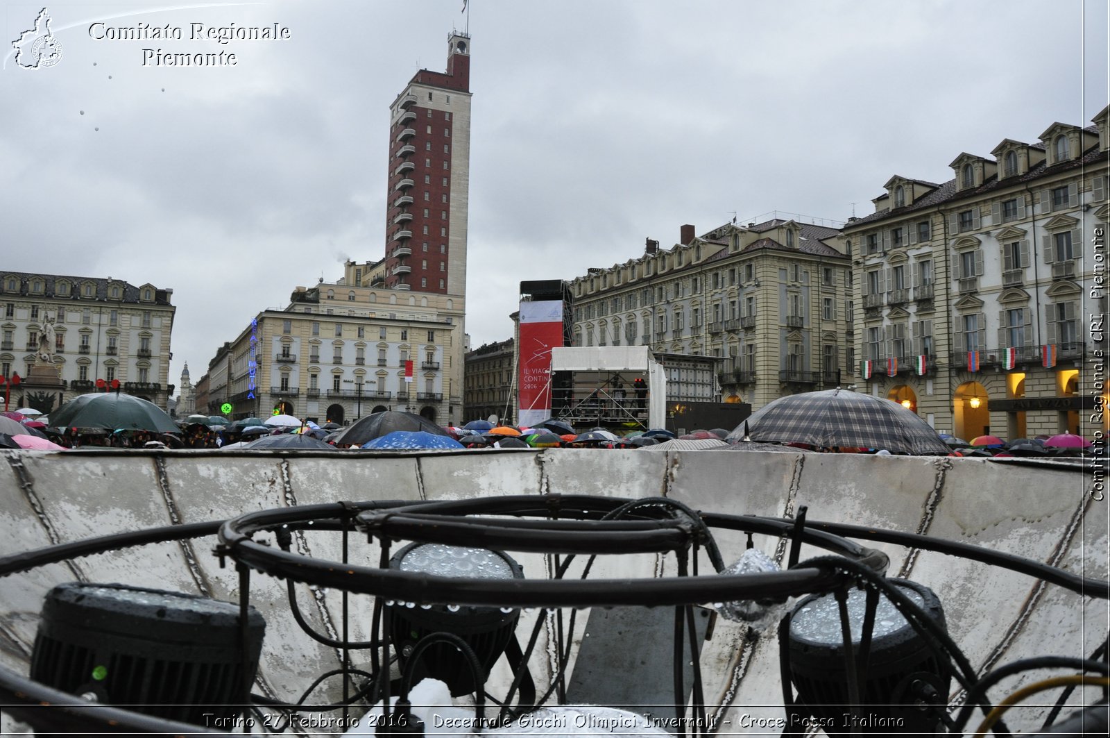 Torino 27 Febbraio 2016 - Decennale Giochi Olimpici Invernali - Croce Rossa Italiana- Comitato Regionale del Piemonte