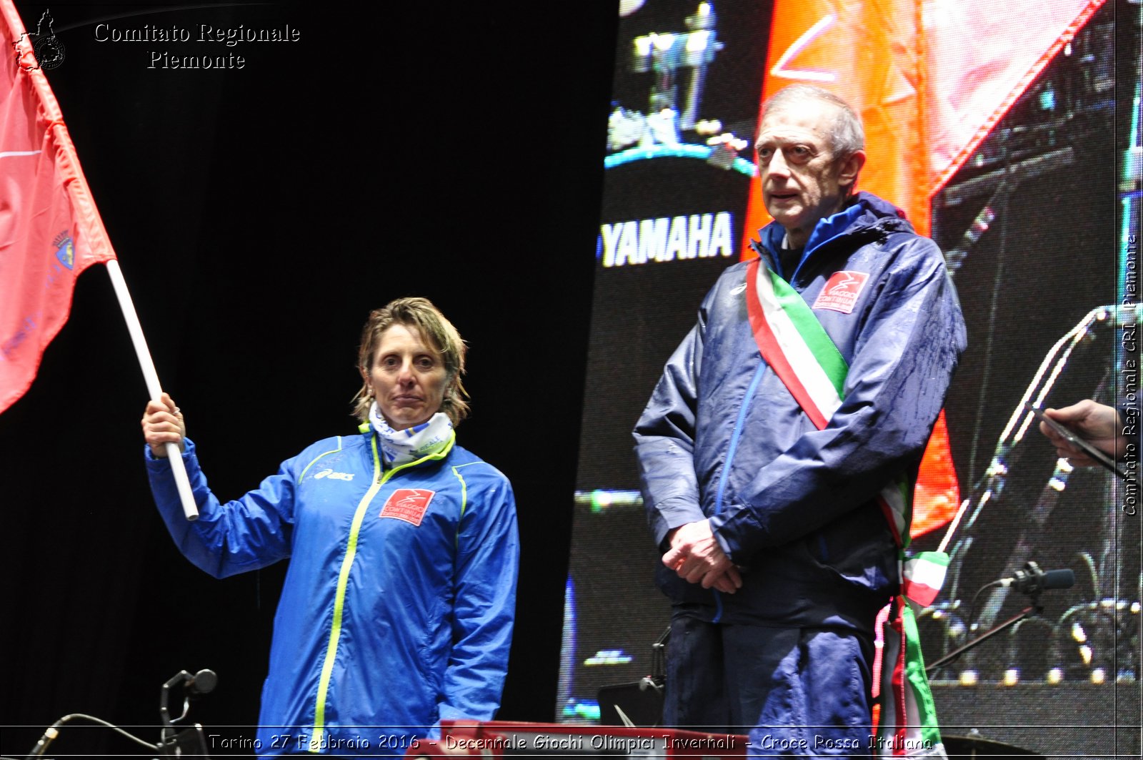 Torino 27 Febbraio 2016 - Decennale Giochi Olimpici Invernali - Croce Rossa Italiana- Comitato Regionale del Piemonte