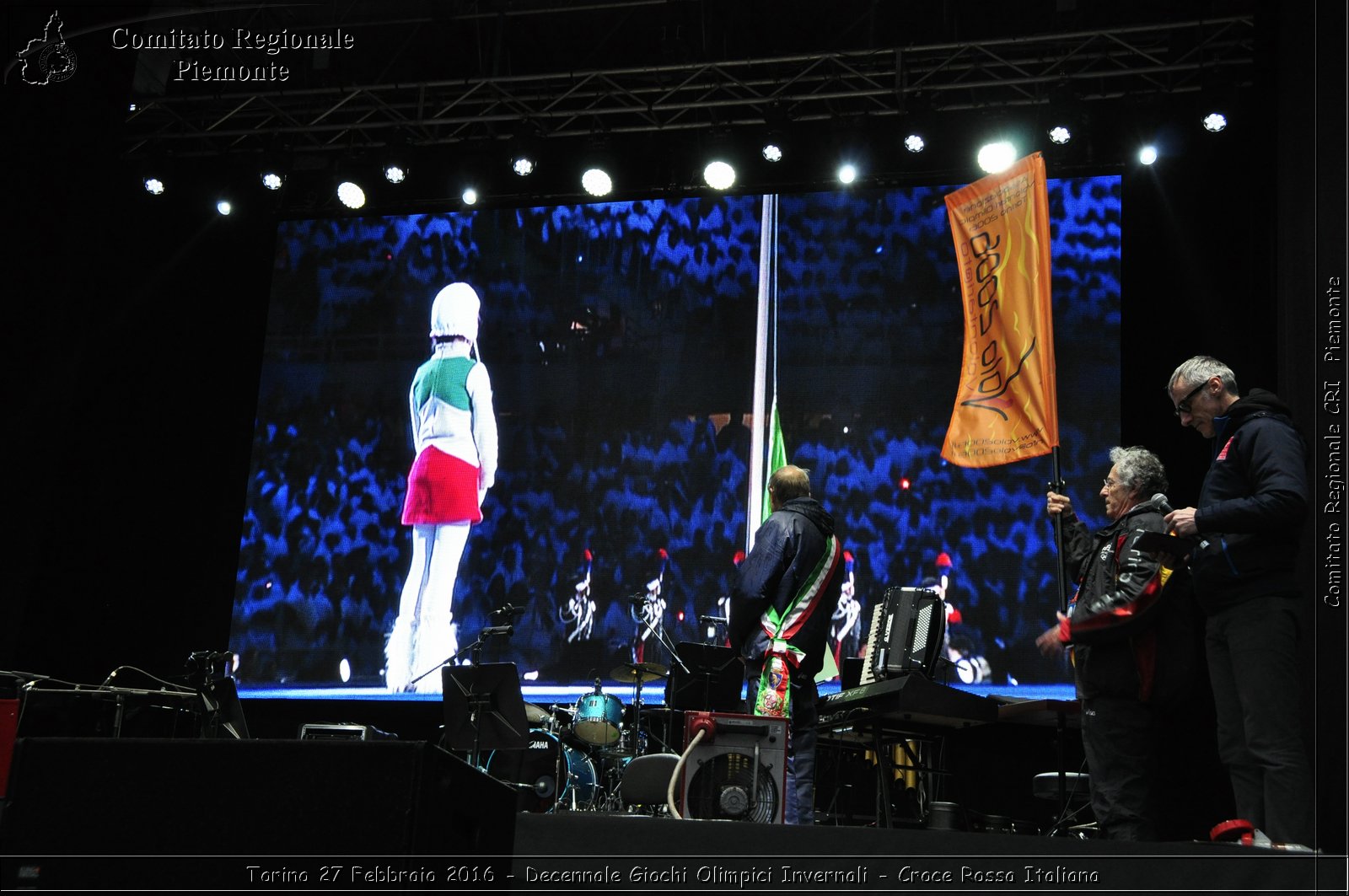 Torino 27 Febbraio 2016 - Decennale Giochi Olimpici Invernali - Croce Rossa Italiana- Comitato Regionale del Piemonte