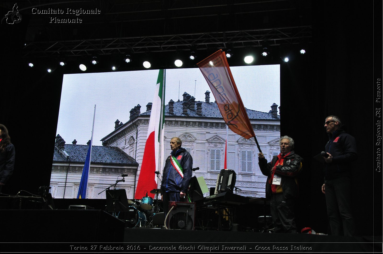 Torino 27 Febbraio 2016 - Decennale Giochi Olimpici Invernali - Croce Rossa Italiana- Comitato Regionale del Piemonte