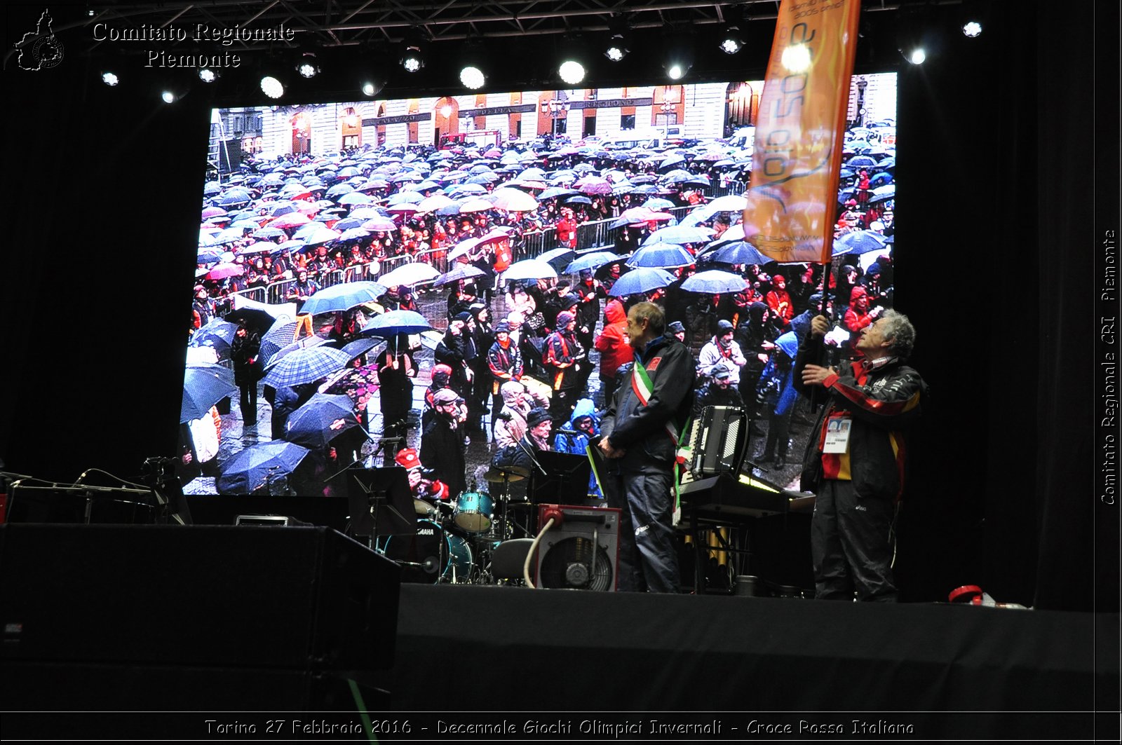 Torino 27 Febbraio 2016 - Decennale Giochi Olimpici Invernali - Croce Rossa Italiana- Comitato Regionale del Piemonte