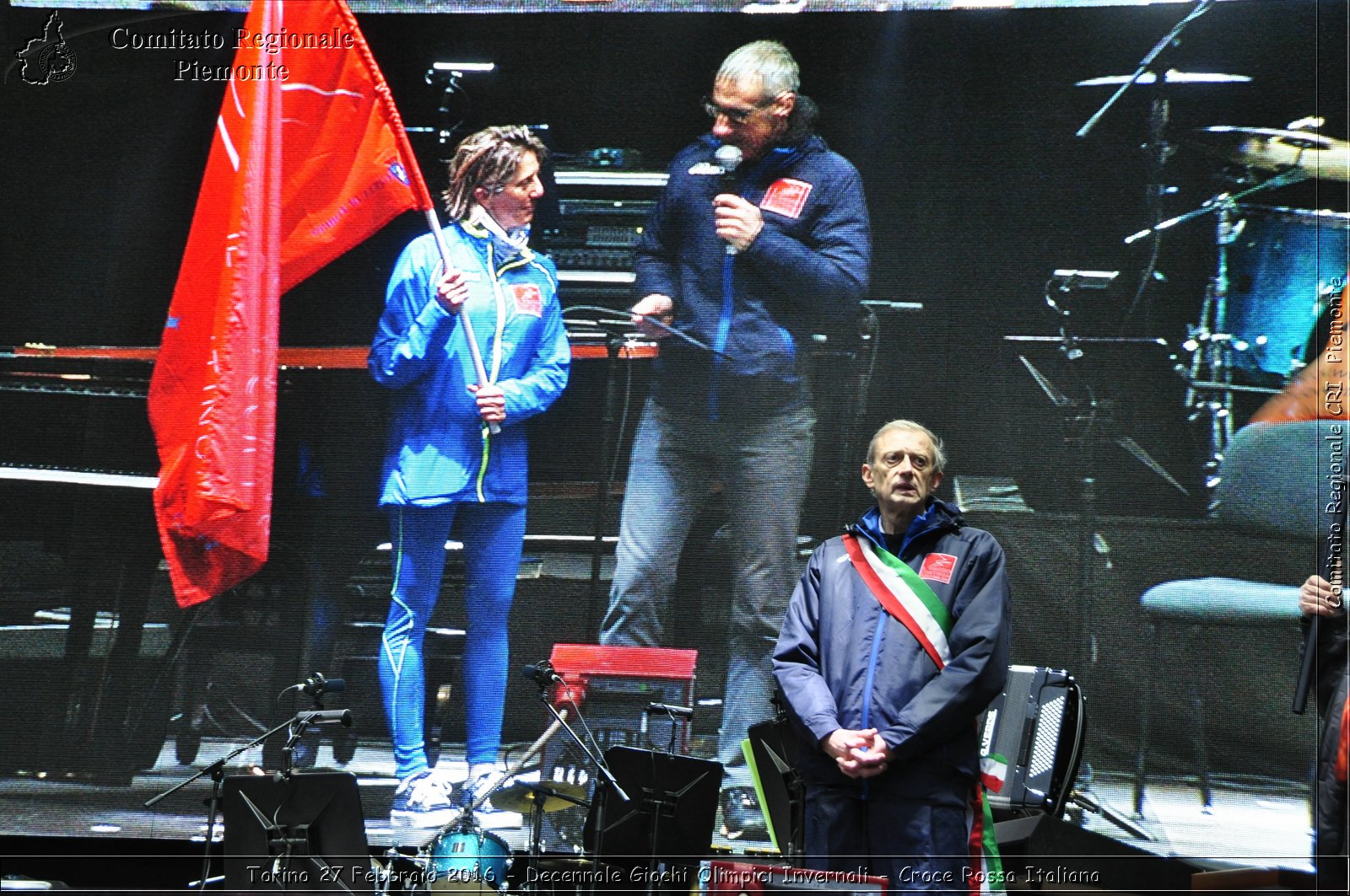 Torino 27 Febbraio 2016 - Decennale Giochi Olimpici Invernali - Croce Rossa Italiana- Comitato Regionale del Piemonte