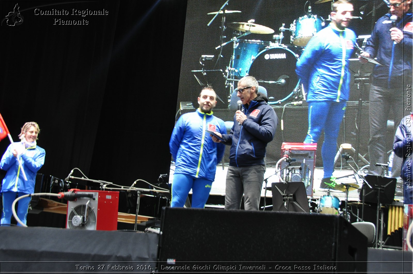 Torino 27 Febbraio 2016 - Decennale Giochi Olimpici Invernali - Croce Rossa Italiana- Comitato Regionale del Piemonte