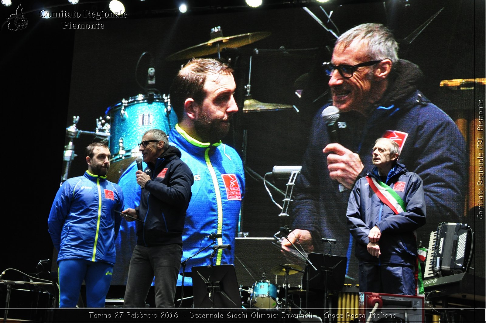 Torino 27 Febbraio 2016 - Decennale Giochi Olimpici Invernali - Croce Rossa Italiana- Comitato Regionale del Piemonte