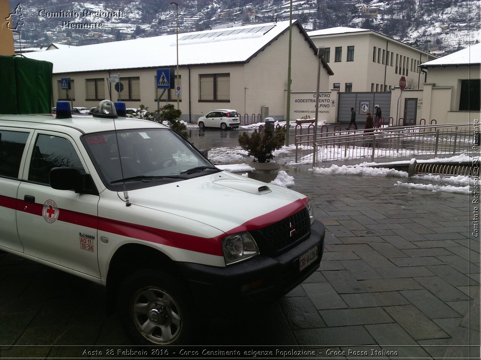 Aosta 28 Febbraio 2016 2016 - Corso Censimento esigenze Popolazione - Croce Rossa Italiana- Comitato Regionale del Piemonte