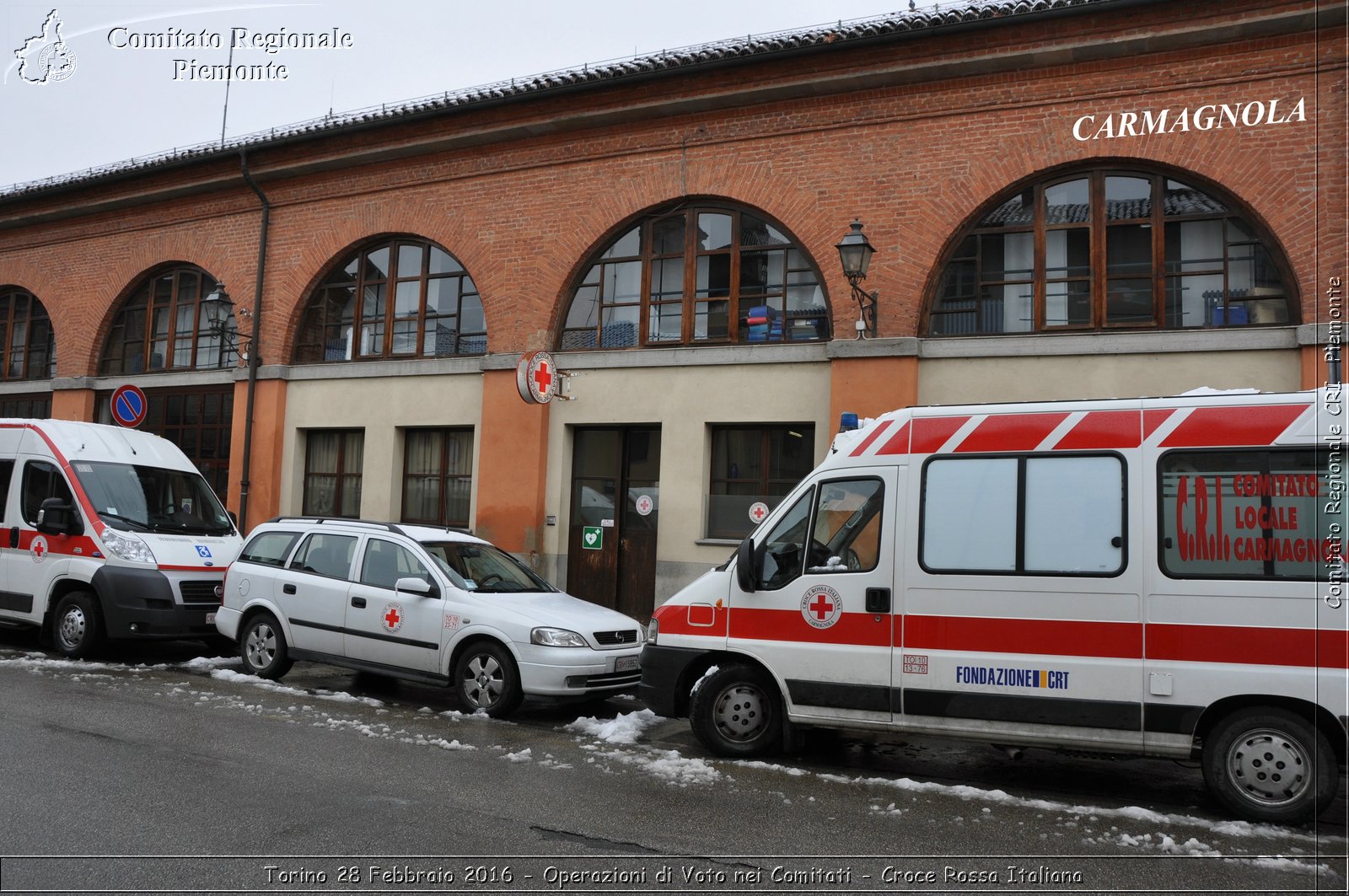 Torino 28 Febbraio 2016 - Operazioni di Voto nei Comitati - Croce Rossa Italiana- Comitato Regionale del Piemonte