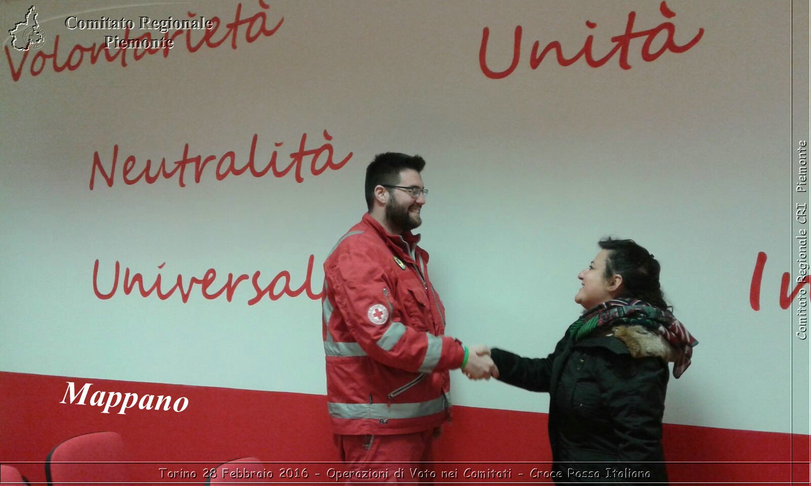 Torino 28 Febbraio 2016 - Operazioni di Voto nei Comitati - Croce Rossa Italiana- Comitato Regionale del Piemonte