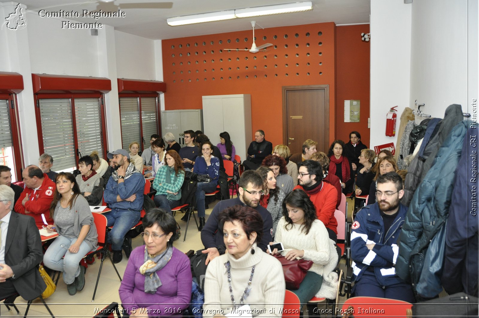 Moncalieri 5 Marzo 2016 - Convegno "Migrazioni di Massa" - Croce Rossa Italiana- Comitato Regionale del Piemonte