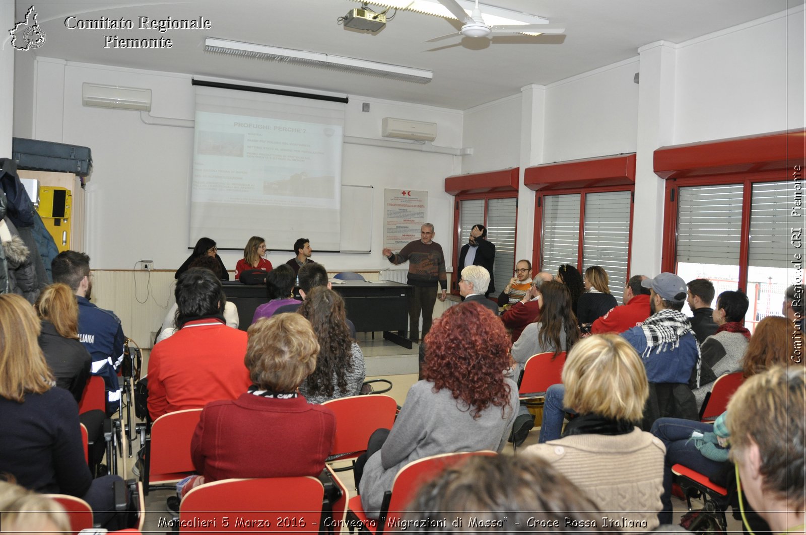 Moncalieri 5 Marzo 2016 - Convegno "Migrazioni di Massa" - Croce Rossa Italiana- Comitato Regionale del Piemonte