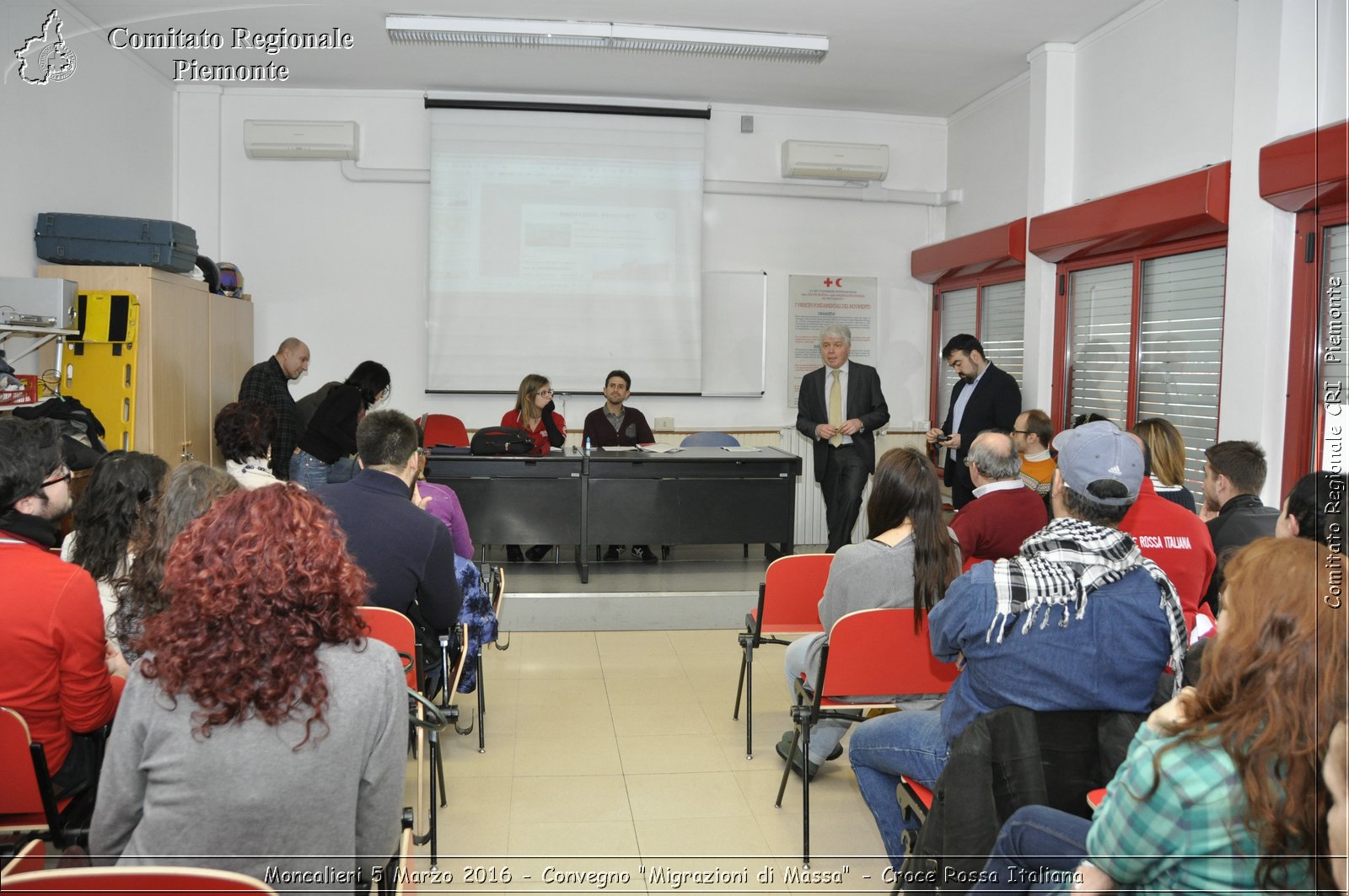 Moncalieri 5 Marzo 2016 - Convegno "Migrazioni di Massa" - Croce Rossa Italiana- Comitato Regionale del Piemonte