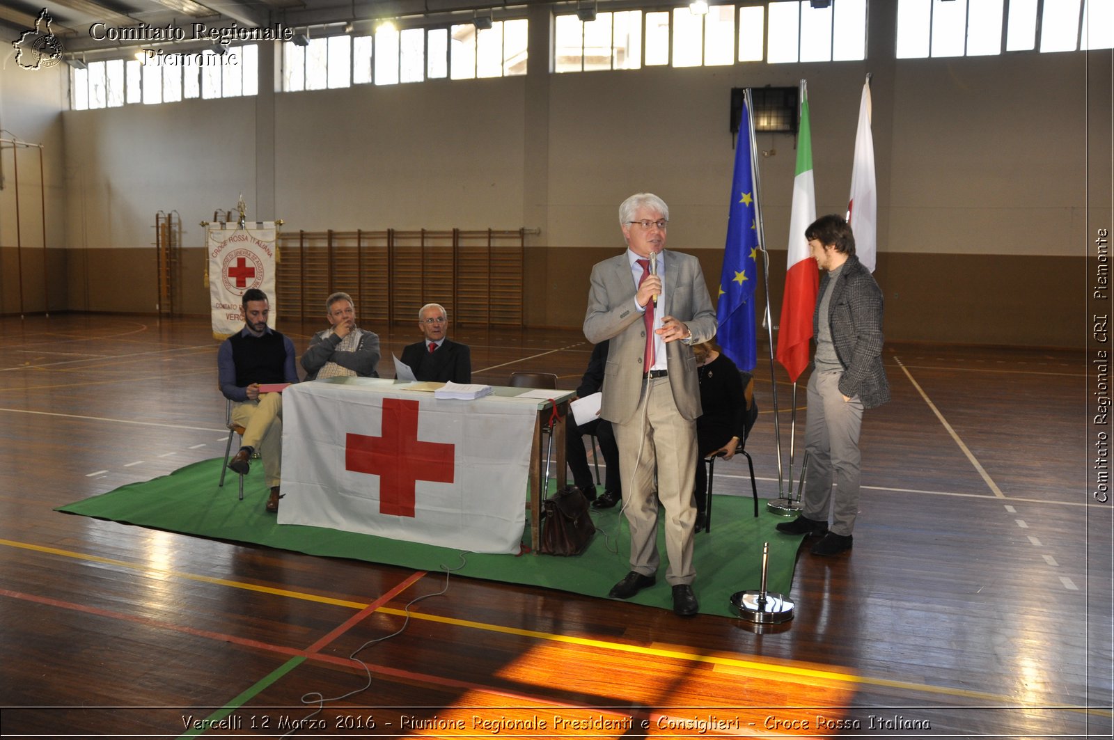 Vercelli 12 Marzo 2016 - Riunione Regionale Presidenti e Consiglieri - Croce Rossa Italiana- Comitato Regionale del Piemonte