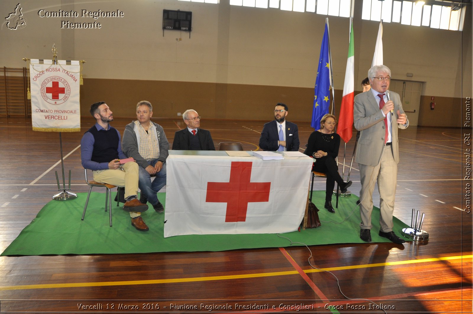 Vercelli 12 Marzo 2016 - Riunione Regionale Presidenti e Consiglieri - Croce Rossa Italiana- Comitato Regionale del Piemonte