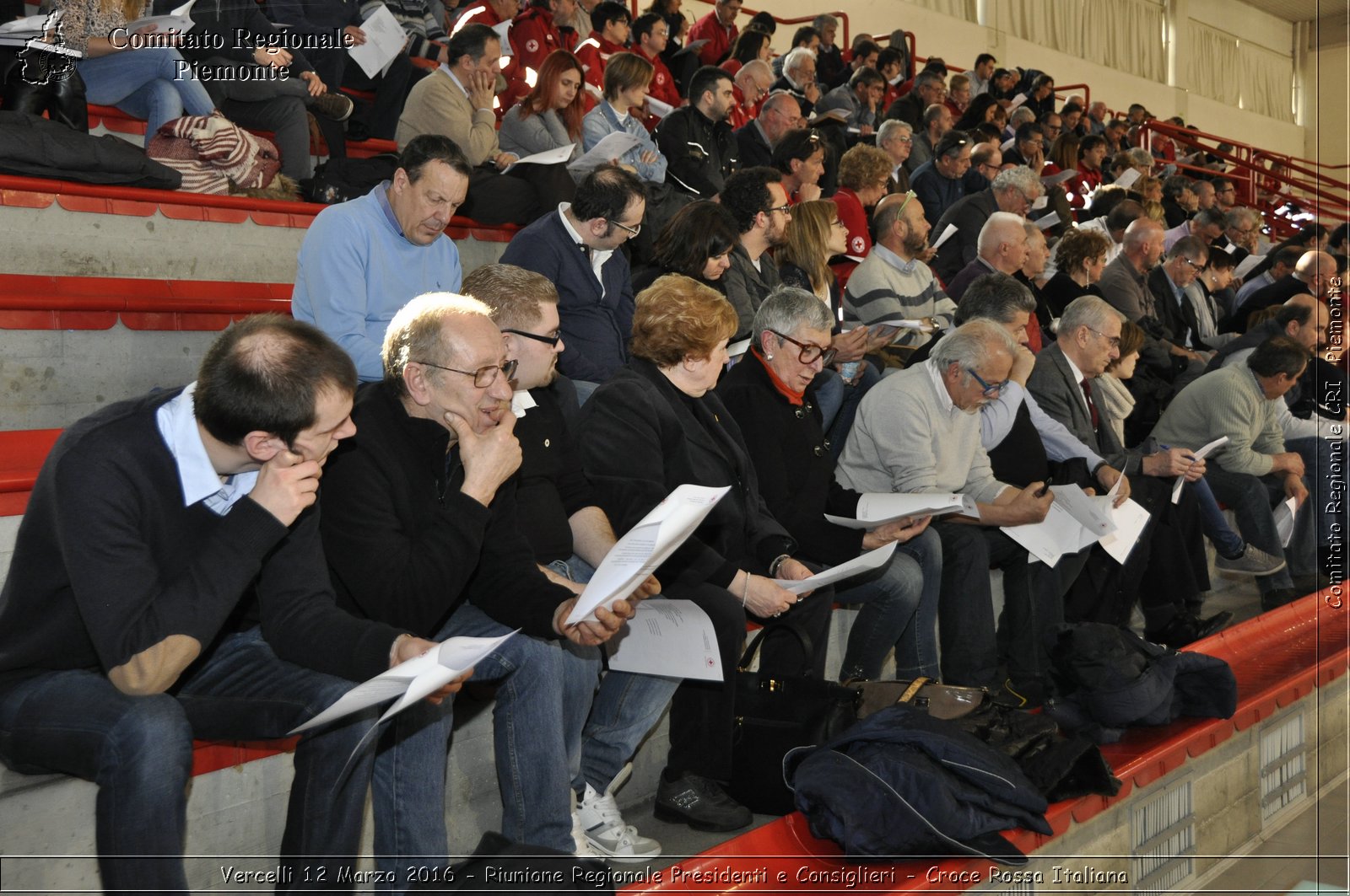 Vercelli 12 Marzo 2016 - Riunione Regionale Presidenti e Consiglieri - Croce Rossa Italiana- Comitato Regionale del Piemonte