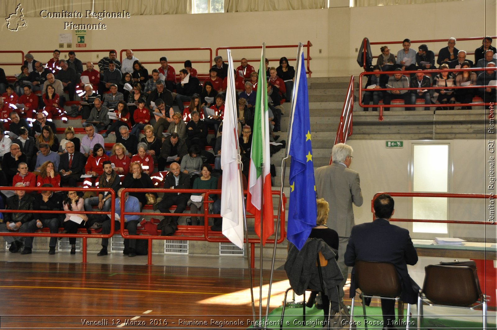 Vercelli 12 Marzo 2016 - Riunione Regionale Presidenti e Consiglieri - Croce Rossa Italiana- Comitato Regionale del Piemonte