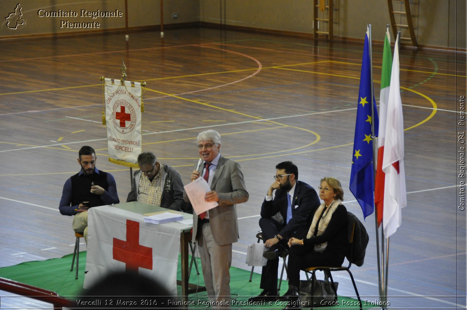 Vercelli 12 Marzo 2016 - Riunione Regionale Presidenti e Consiglieri - Croce Rossa Italiana- Comitato Regionale del Piemonte