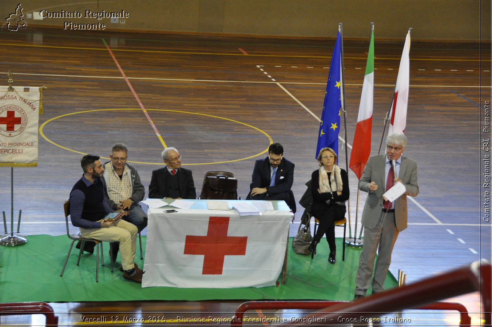 Vercelli 12 Marzo 2016 - Riunione Regionale Presidenti e Consiglieri - Croce Rossa Italiana- Comitato Regionale del Piemonte