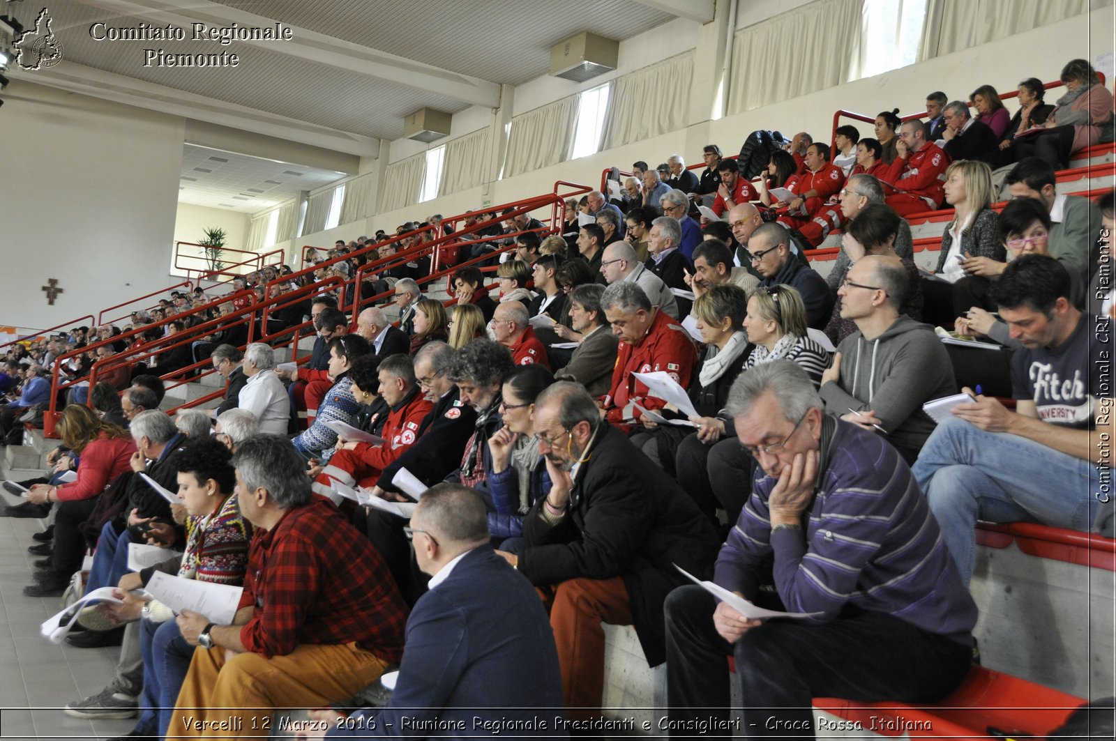 Vercelli 12 Marzo 2016 - Riunione Regionale Presidenti e Consiglieri - Croce Rossa Italiana- Comitato Regionale del Piemonte