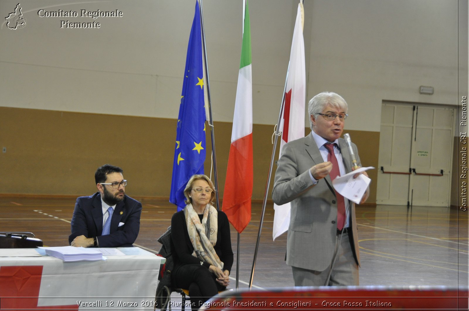 Vercelli 12 Marzo 2016 - Riunione Regionale Presidenti e Consiglieri - Croce Rossa Italiana- Comitato Regionale del Piemonte