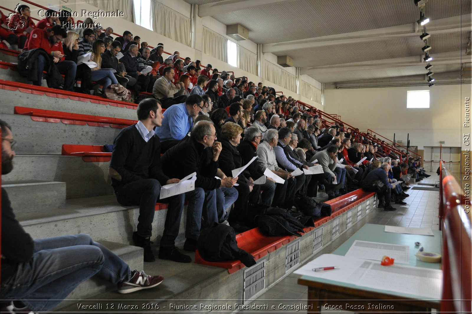 Vercelli 12 Marzo 2016 - Riunione Regionale Presidenti e Consiglieri - Croce Rossa Italiana- Comitato Regionale del Piemonte