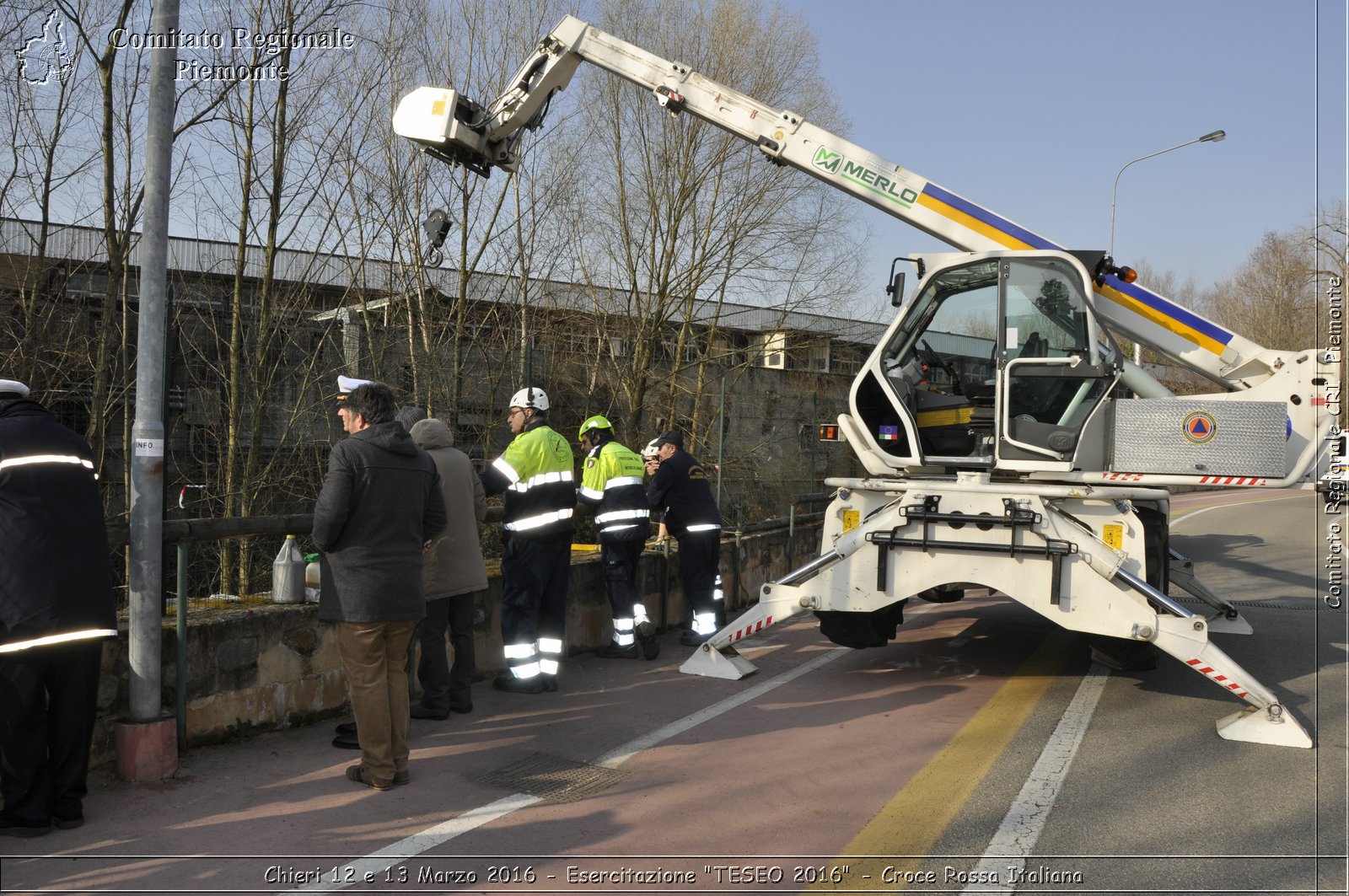 Chieri 12 e 13 Marzo 2016 - Esercitazione "TESEO 2016" - Croce Rossa Italiana- Comitato Regionale del Piemonte