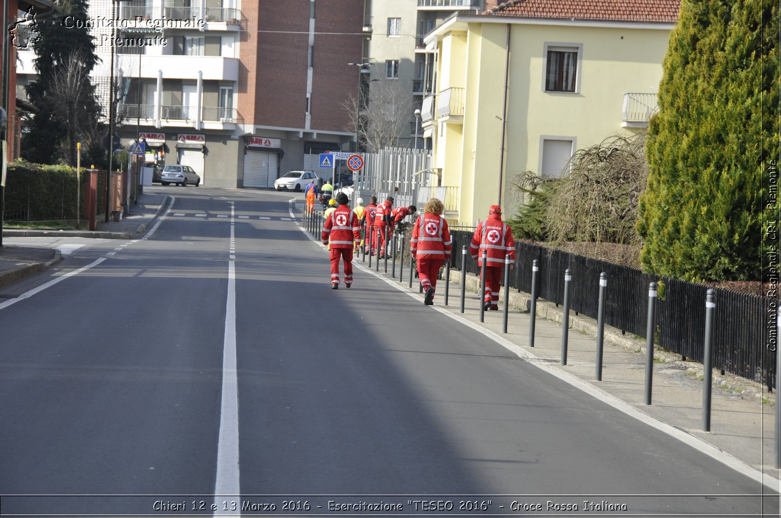 Chieri 12 e 13 Marzo 2016 - Esercitazione "TESEO 2016" - Croce Rossa Italiana- Comitato Regionale del Piemonte