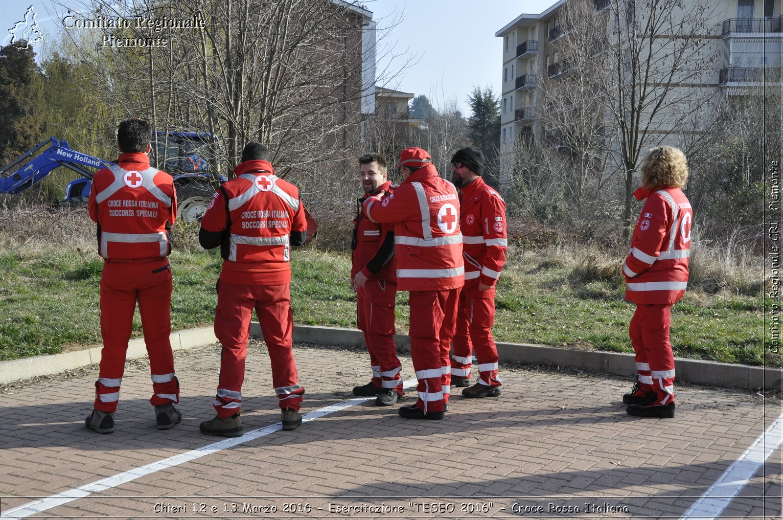 Chieri 12 e 13 Marzo 2016 - Esercitazione "TESEO 2016" - Croce Rossa Italiana- Comitato Regionale del Piemonte