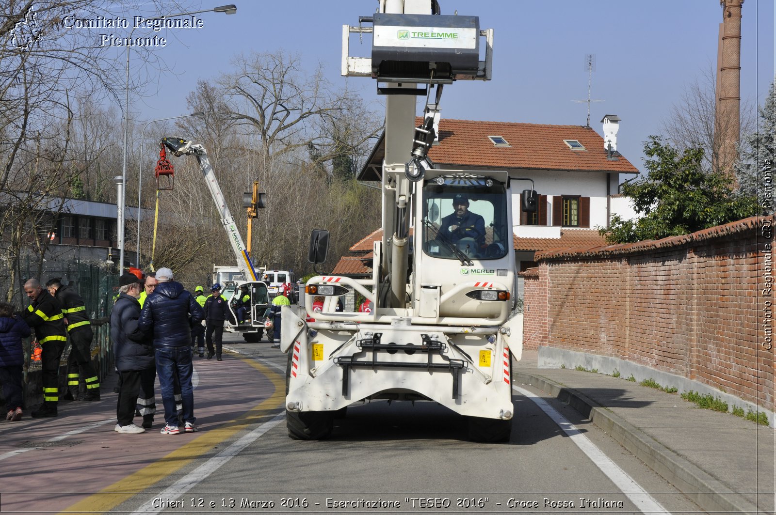 Chieri 12 e 13 Marzo 2016 - Esercitazione "TESEO 2016" - Croce Rossa Italiana- Comitato Regionale del Piemonte