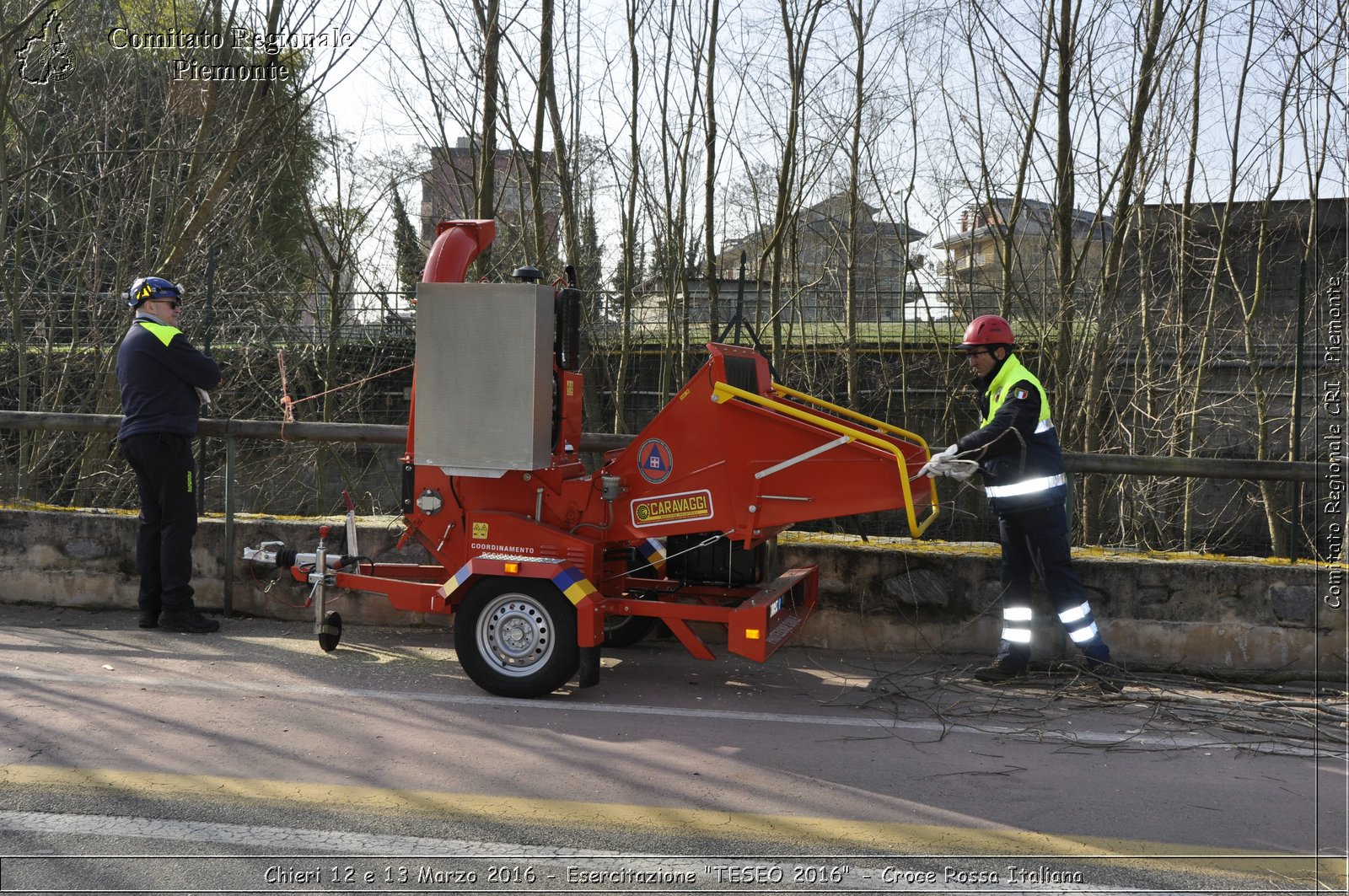 Chieri 12 e 13 Marzo 2016 - Esercitazione "TESEO 2016" - Croce Rossa Italiana- Comitato Regionale del Piemonte