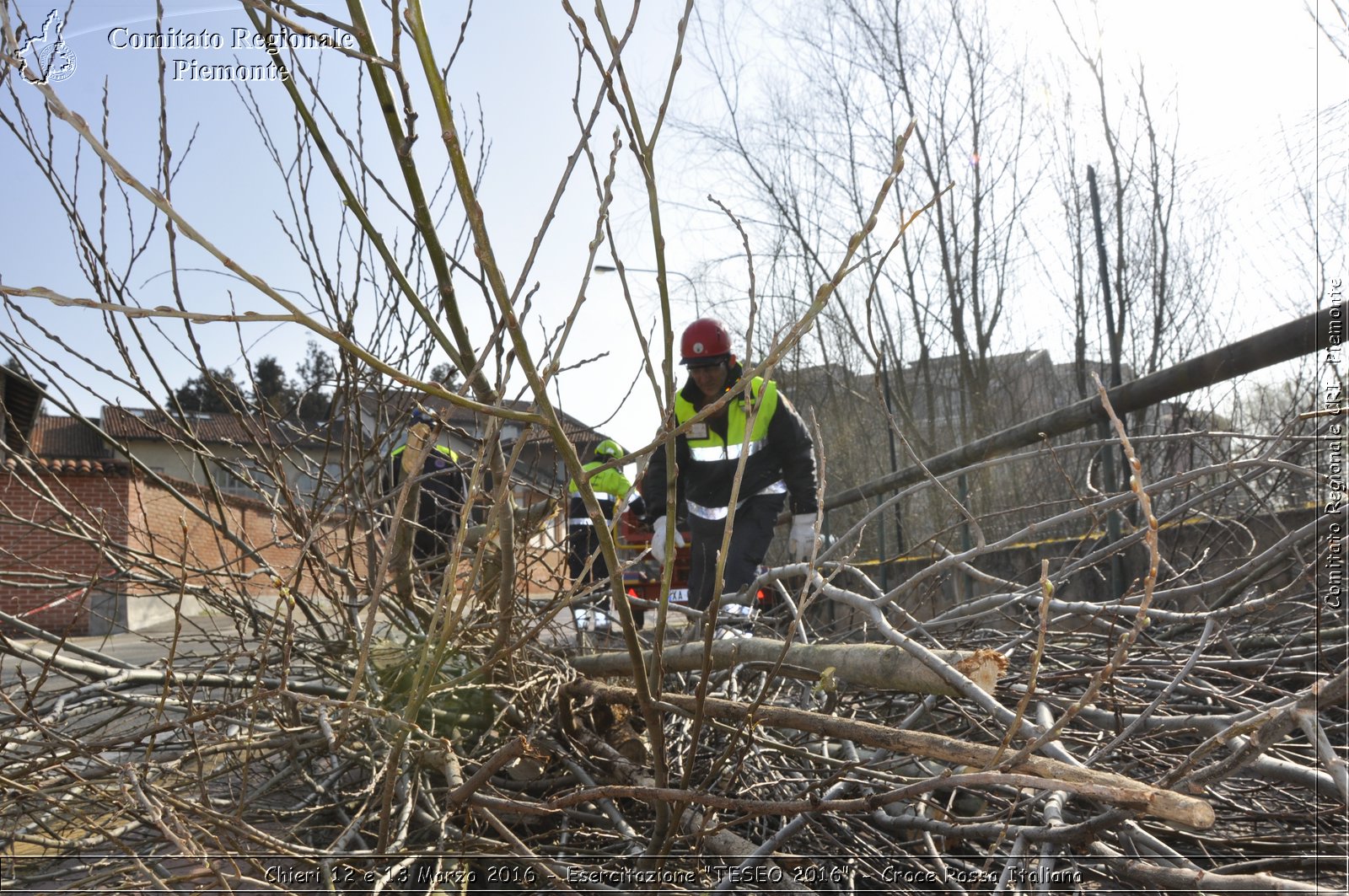 Chieri 12 e 13 Marzo 2016 - Esercitazione "TESEO 2016" - Croce Rossa Italiana- Comitato Regionale del Piemonte