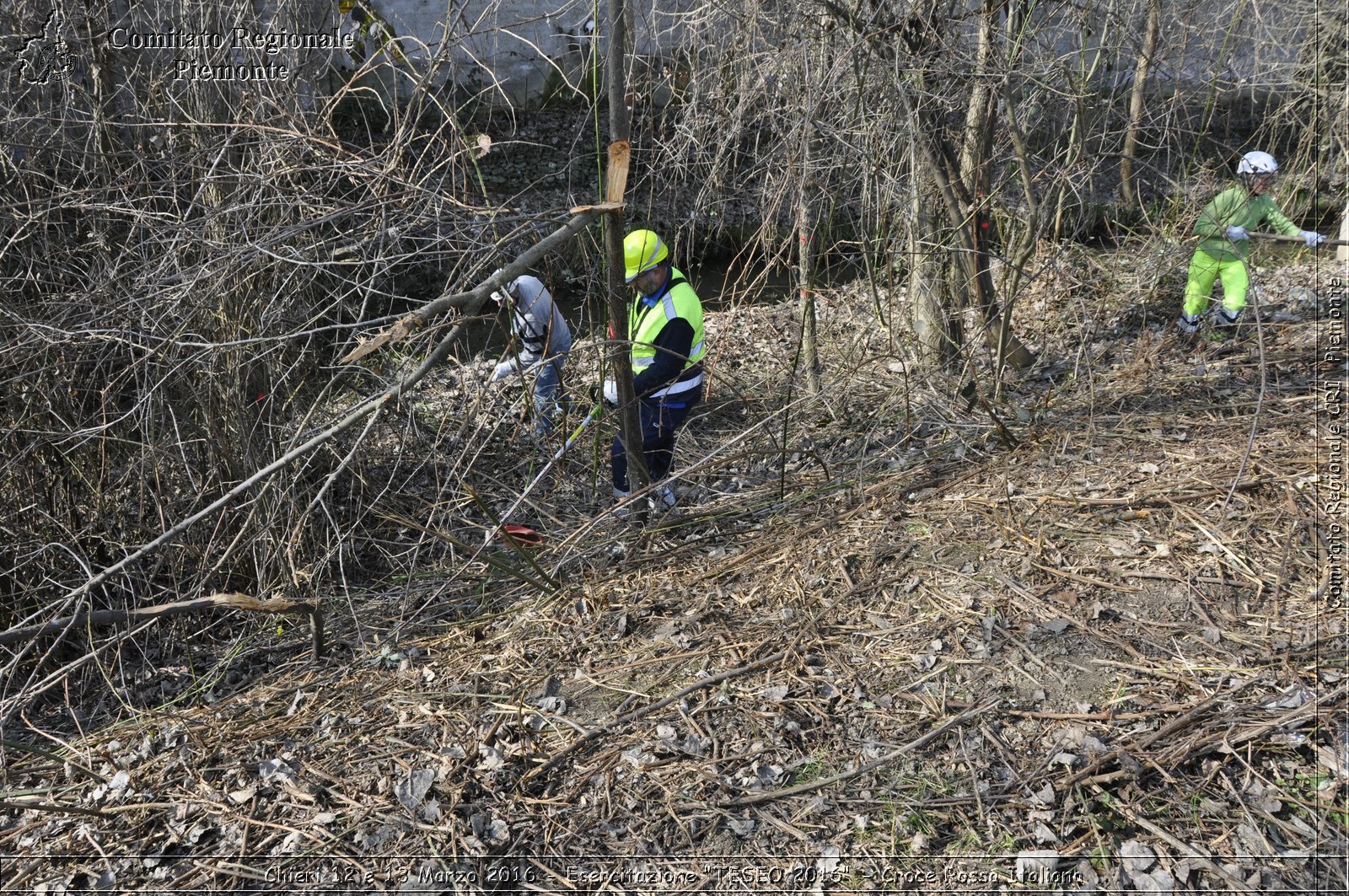 Chieri 12 e 13 Marzo 2016 - Esercitazione "TESEO 2016" - Croce Rossa Italiana- Comitato Regionale del Piemonte