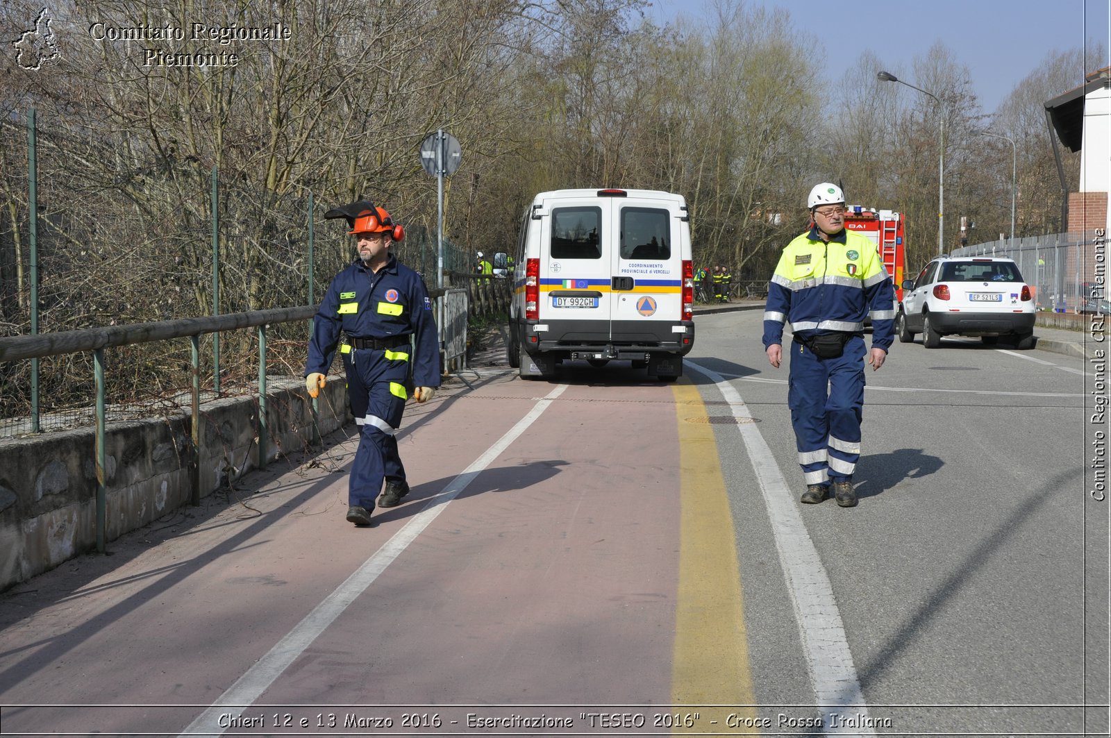 Chieri 12 e 13 Marzo 2016 - Esercitazione "TESEO 2016" - Croce Rossa Italiana- Comitato Regionale del Piemonte