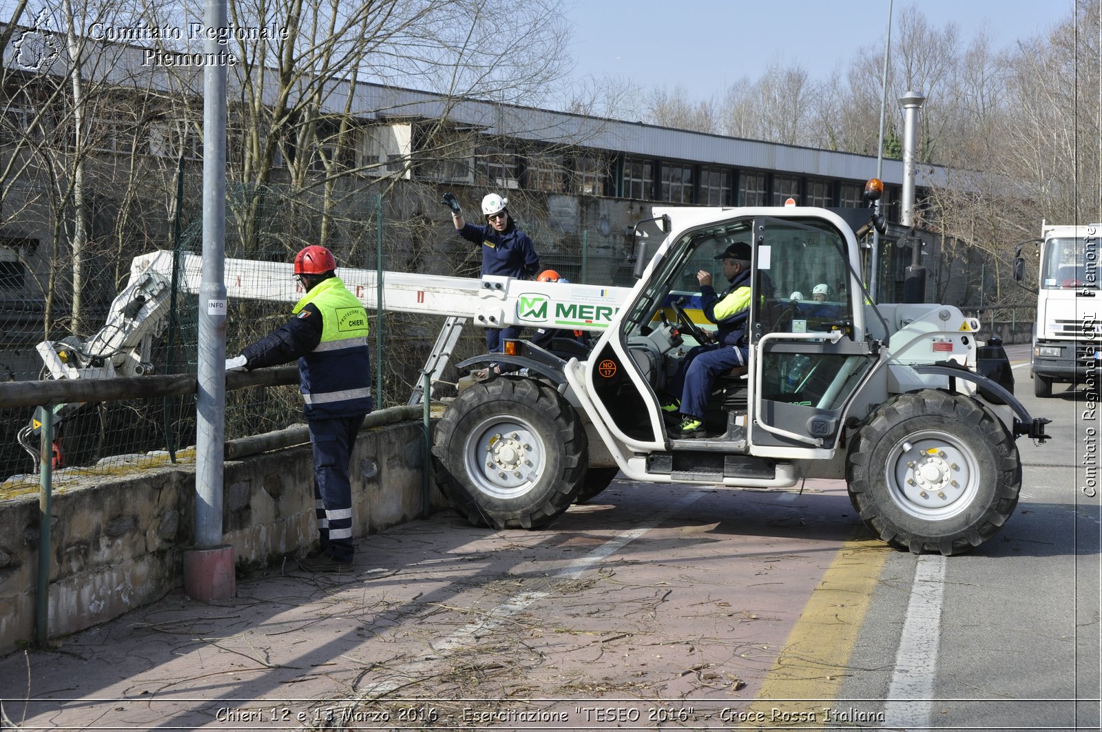 Chieri 12 e 13 Marzo 2016 - Esercitazione "TESEO 2016" - Croce Rossa Italiana- Comitato Regionale del Piemonte