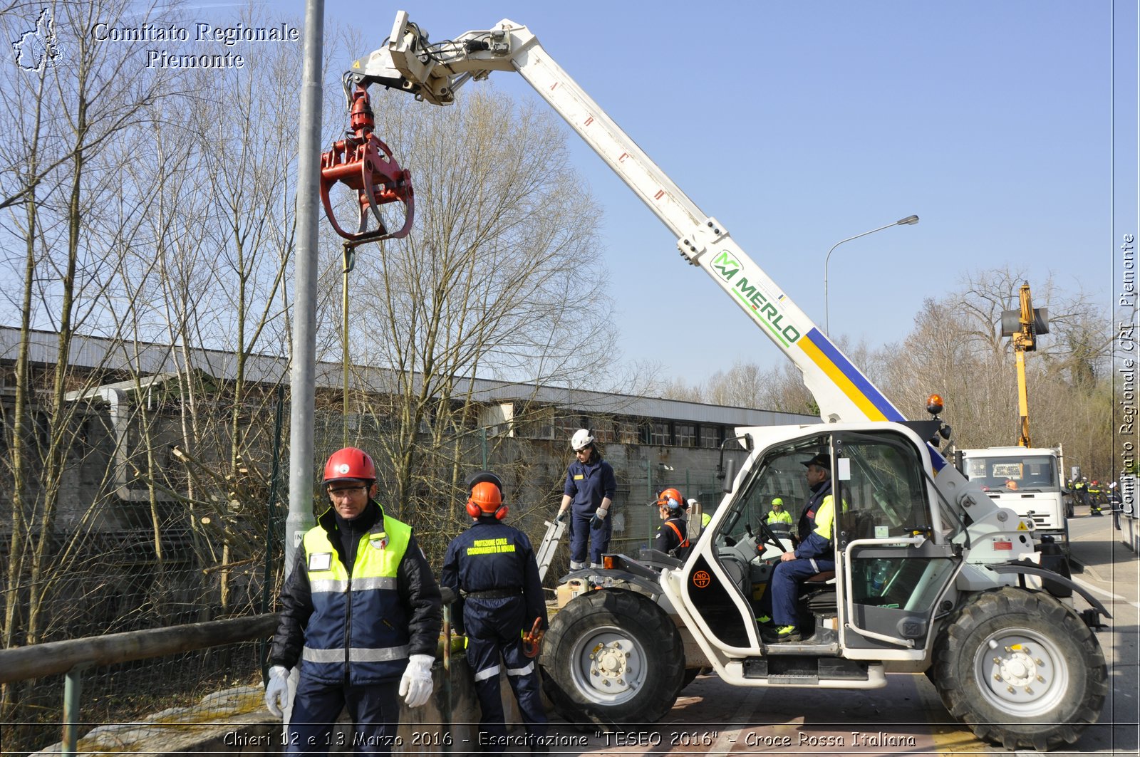 Chieri 12 e 13 Marzo 2016 - Esercitazione "TESEO 2016" - Croce Rossa Italiana- Comitato Regionale del Piemonte