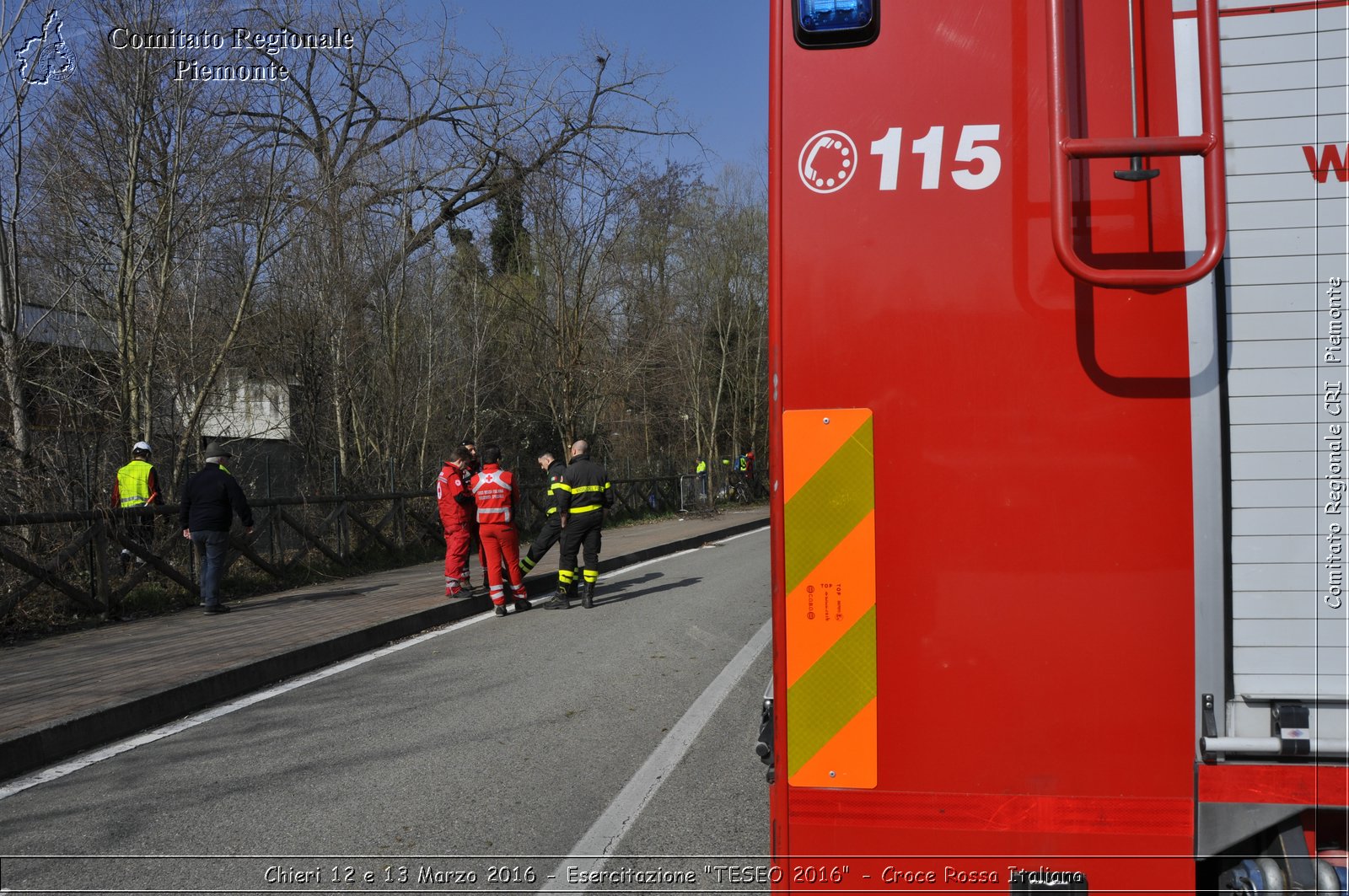 Chieri 12 e 13 Marzo 2016 - Esercitazione "TESEO 2016" - Croce Rossa Italiana- Comitato Regionale del Piemonte