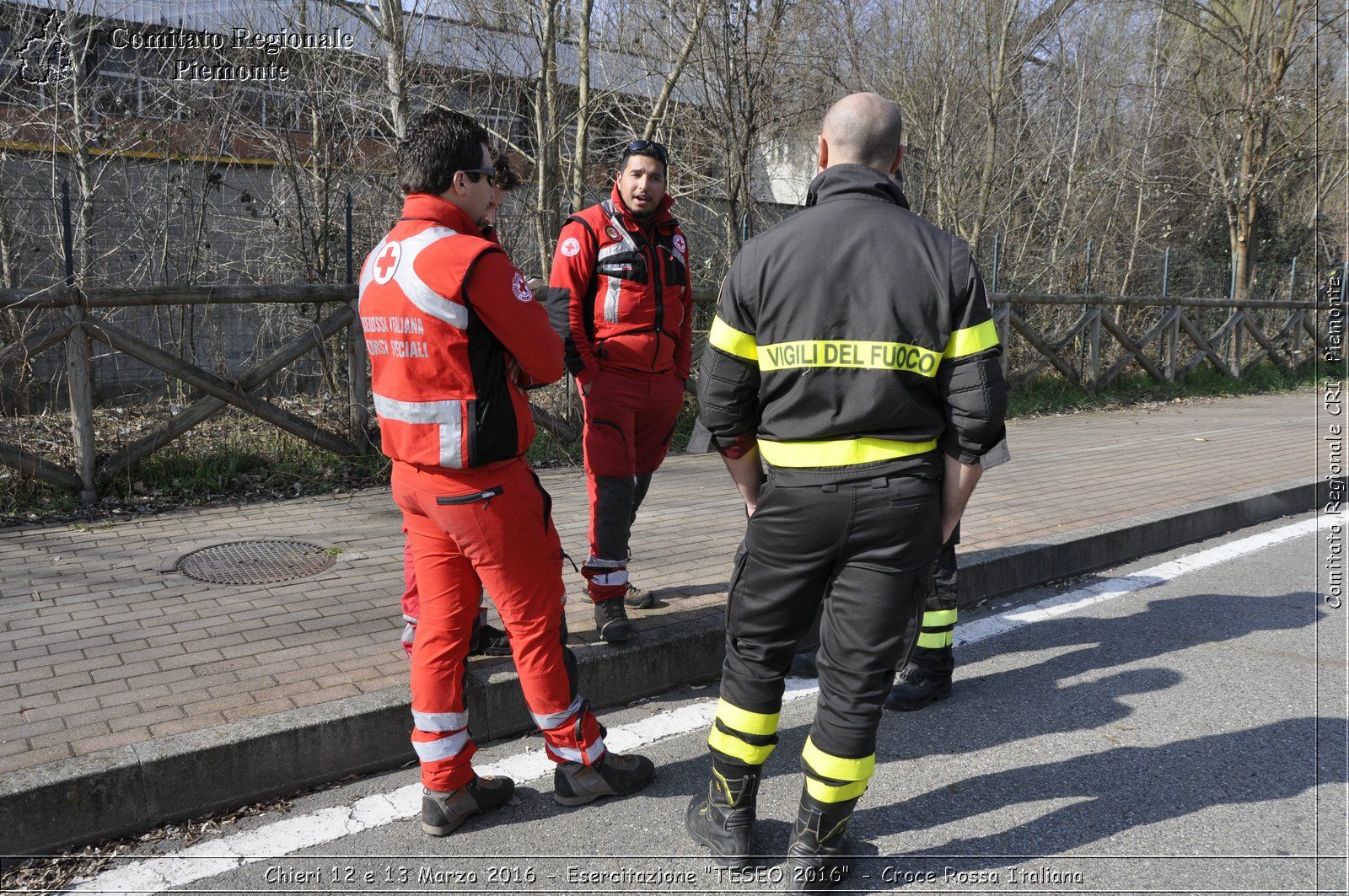 Chieri 12 e 13 Marzo 2016 - Esercitazione "TESEO 2016" - Croce Rossa Italiana- Comitato Regionale del Piemonte