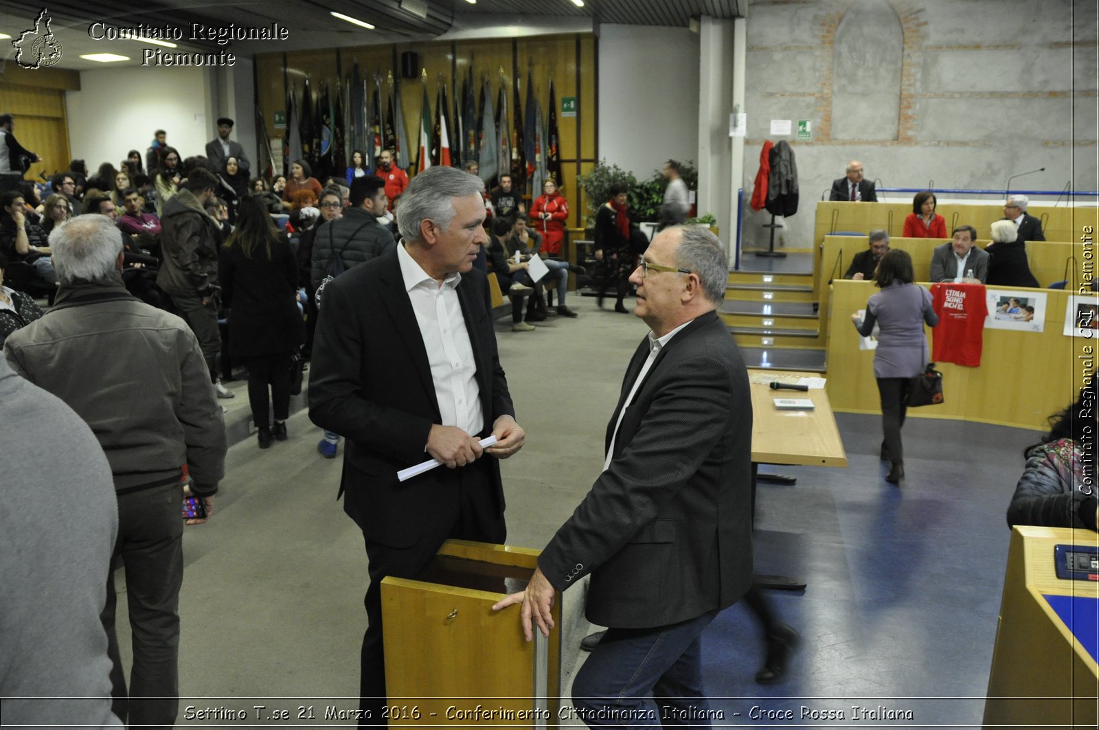 Settimo T.se 21 Marzo 2016 - Conferimento Cittadinanza Italiana - Croce Rossa Italiana- Comitato Regionale del Piemonte