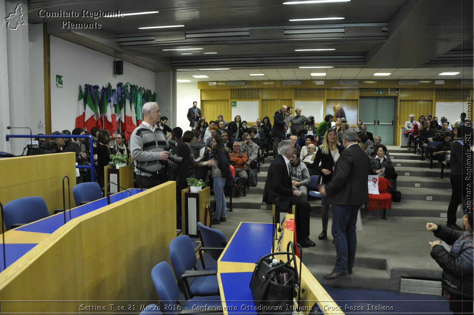 Settimo T.se 21 Marzo 2016 - Conferimento Cittadinanza Italiana - Croce Rossa Italiana- Comitato Regionale del Piemonte