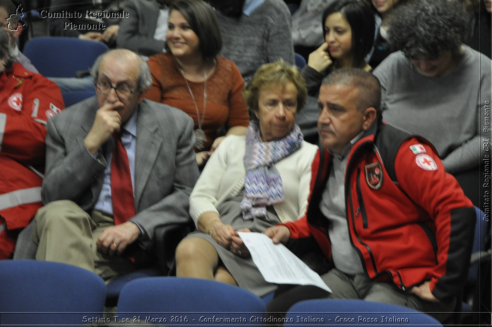 Settimo T.se 21 Marzo 2016 - Conferimento Cittadinanza Italiana - Croce Rossa Italiana- Comitato Regionale del Piemonte