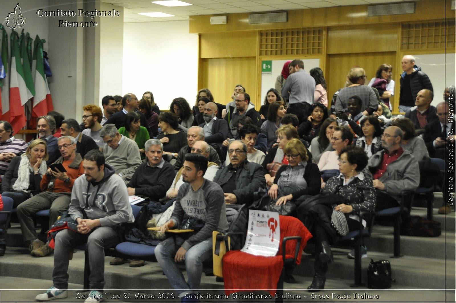 Settimo T.se 21 Marzo 2016 - Conferimento Cittadinanza Italiana - Croce Rossa Italiana- Comitato Regionale del Piemonte