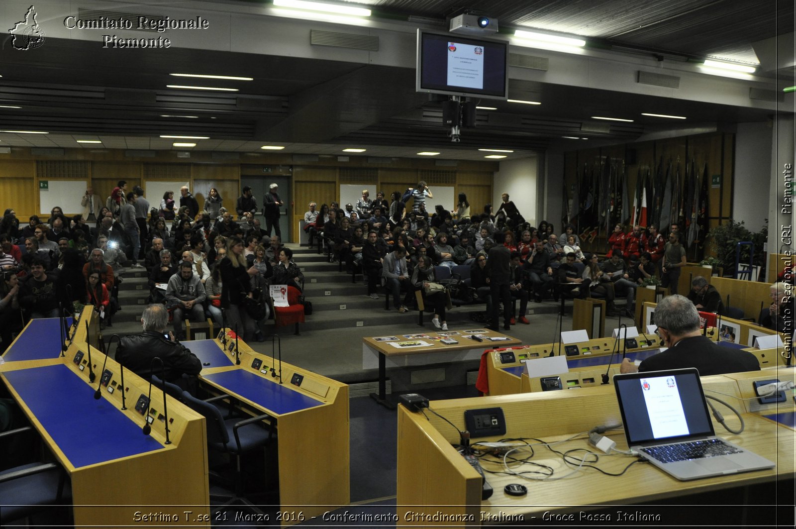 Settimo T.se 21 Marzo 2016 - Conferimento Cittadinanza Italiana - Croce Rossa Italiana- Comitato Regionale del Piemonte