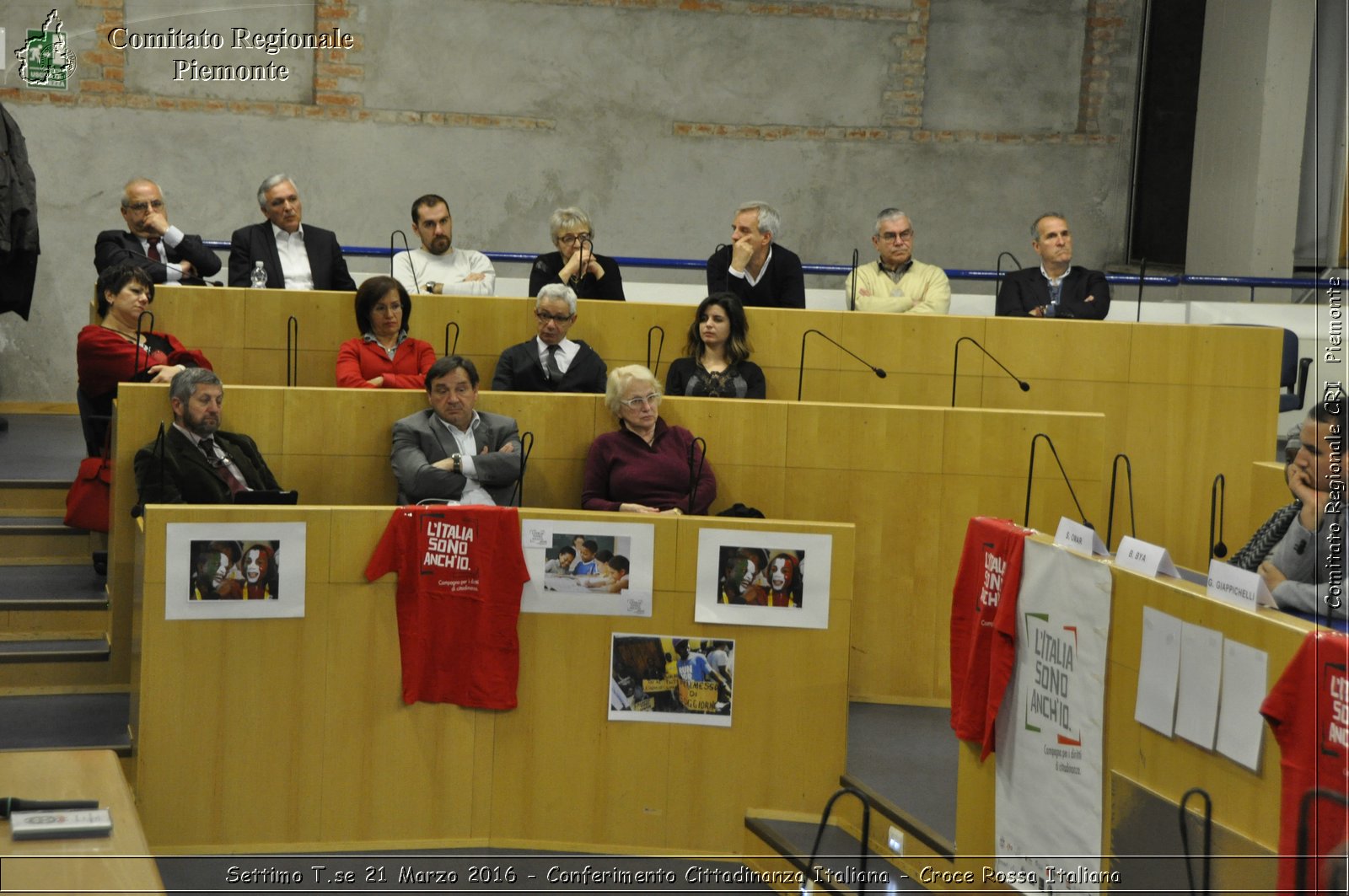 Settimo T.se 21 Marzo 2016 - Conferimento Cittadinanza Italiana - Croce Rossa Italiana- Comitato Regionale del Piemonte